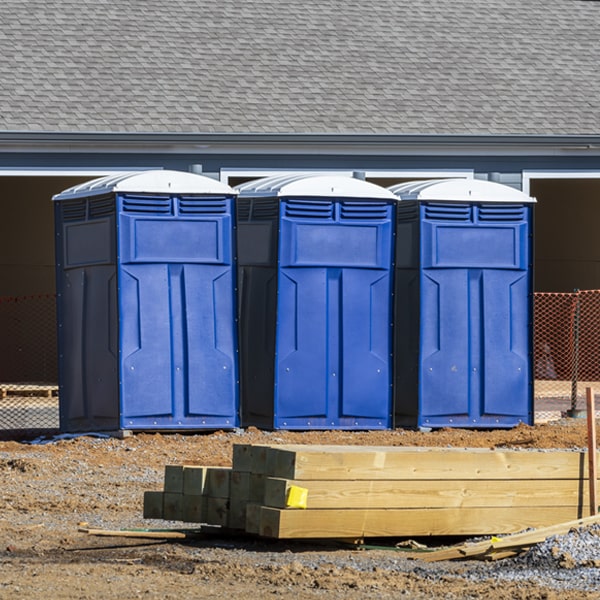 can i customize the exterior of the portable toilets with my event logo or branding in Liberty OH